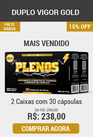 Plenos Gold, solução natural para disfunção erétil e saúde masculina.